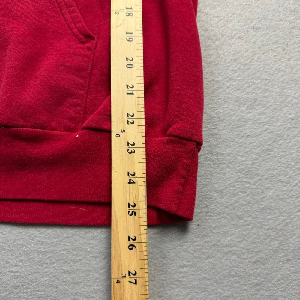 Detroit Lions Hoodie Red NFL Style Y2K Sports Streetwear Hanes EcoSmart Large - Picture 3 of 6